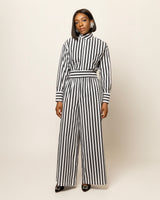 Alexa Striped Shirt In Black & White(Shirt only)