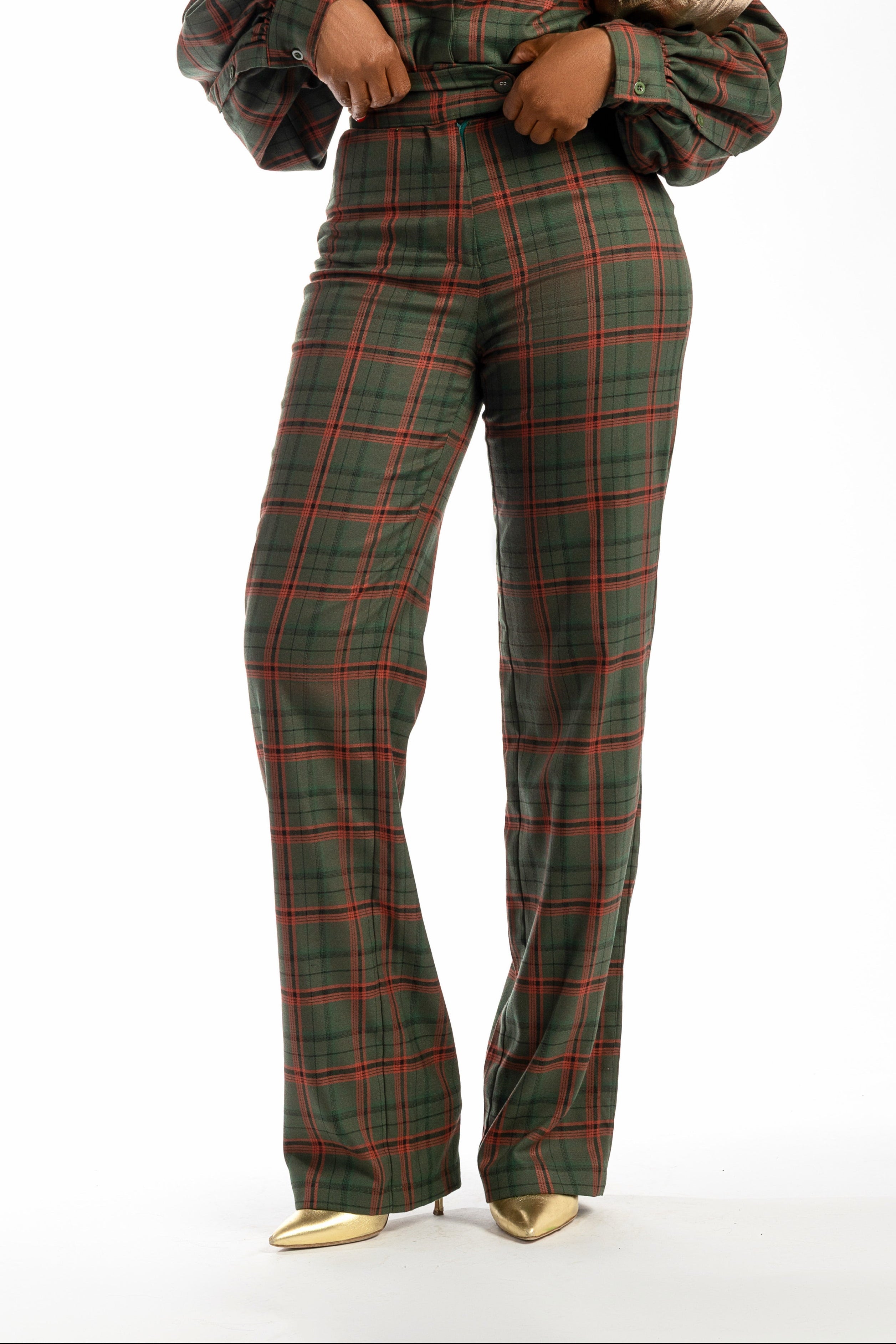 Taylor Plaid Pants